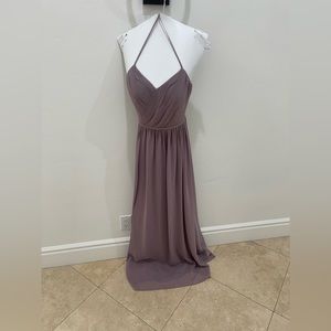 Azazie Plumb bridesmaid dress